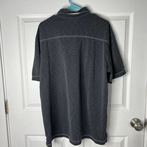 Age of Wisdom Polo Shirt Mens XL Collared Short Sleeve Casual 3 Button Shirt - Picture 3 of 6